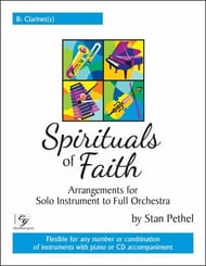 Spirituals of Faith Clarinet cover